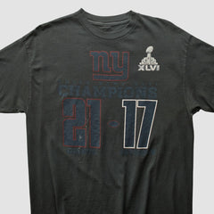 Superbowl XLVI 2012 T-shirt - New York Giants