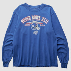 Reebok 2008 Long Sleeve T-shirt - New York Giants
