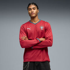 Portugal National Team 2026 Home Replica Long Sleeve Jersey - Puma Red