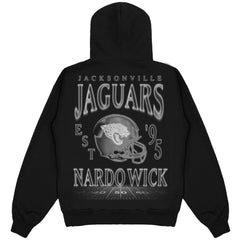 Nardo Wick Unisex Teal Smoke Hoodie - Jacksonville Jaguars