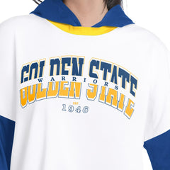 NBA Golden State Warriors G-III 4Her by Carl Banks Women's Key Player Oversized Hooded Long Sleeve T-Shirt sale