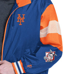 MLB New York Mets Pro Player Legacy Lightweight Full-Zip Hooded Jacket