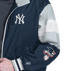 MLB New York Yankees Pro Player Legacy Lightweight Full-Zip Hooded Jacket