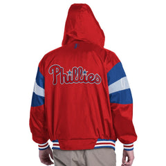 MLB Philadelphia Phillies Pro Player Legacy Lightweight Full-Zip Hooded Jacket