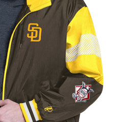 MLB San Diego Padres Pro Player Legacy Lightweight Full-Zip Hooded Jacket
