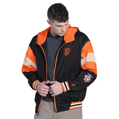MLB San Francisco Giants Pro Player Legacy Lightweight Full-Zip Hooded Jacket