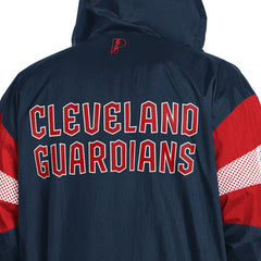 MLB Cleveland Guardians Pro Player Legacy Lightweight Full-Zip Hooded Jacket