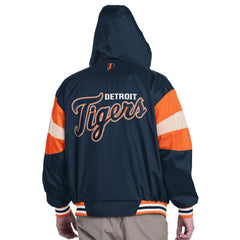 MLB Detroit Tigers Pro Player Legacy Lightweight Full-Zip Hooded Jacket