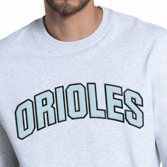 MLB Baltimore Orioles Starter Face of Ice Blue French Terry Sweatshirt