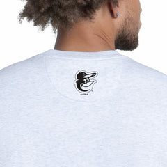 MLB Baltimore Orioles Starter Face of Ice Blue French Terry Sweatshirt