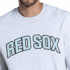MLB Boston Red Sox Starter Face of Ice Blue French Terry Sweatshirt