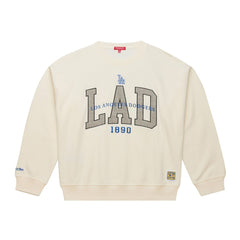MLB Los Angeles Dodgers Mitchell & Ness Women's Premium Crewneck Sweatshirt
