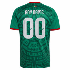 Mexico National Team 2026 Home Replica Custom Jersey - Adidas Green