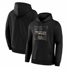 NHL Black Nashville Predators vs. Pittsburgh Penguins 2025 NHL Global Series Matchup Legacy Hoodie