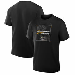 NHL Black Nashville Predators vs. Pittsburgh Penguins 2025 NHL Global Series Matchup Legacy T-Shirt