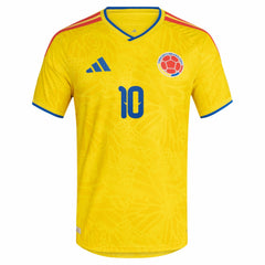 James Rodriguez Colombia National Team 2026 Home Jersey - Adidas Yellow