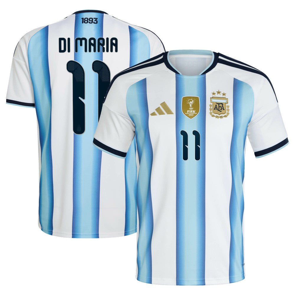 Angel Di Maria Argentina National Team 2026 Home Replica Jersey - Adidas White