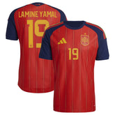 Lamine Yamal Spain National Team 2026 Home Jersey - Adidas Red