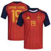 Lamine Yamal Spain National Team 2026 Home Replica Jersey - Adidas Red
