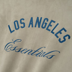 MLB Los Angeles Dodgers Fear of God x MLB Unisex Modern Suede Half-Zip Jacket