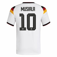 Jamal Musiala Germany National Team 2026 Home Jersey - Adidas White
