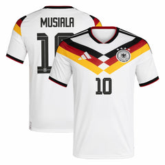 Jamal Musiala Germany National Team 2026 Home Replica Jersey - Adidas White