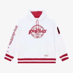 MLB Philadelphia Phillies Mitchell & Ness Cooperstown Collection Fleece Hoodie