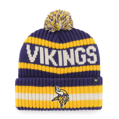 '47 Bering Cuffed Knit Hat with Pom - Minnesota Vikings