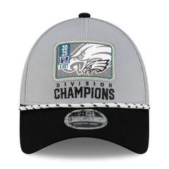 2025 NFC East Division Champions Locker Room Trophy Collection 9FORTY Adjustable Hat - Philadelphia Eagles