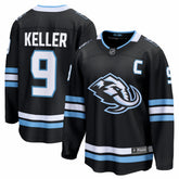 NHL Black Clayton Keller Utah Mammoth Fanatics Home Breakaway Jersey