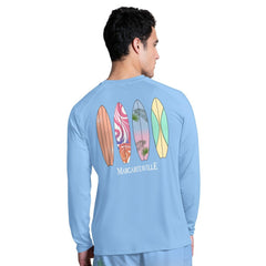 Margaritaville Life's A Beach Long Sleeve Rashguard - Dallas Cowboys