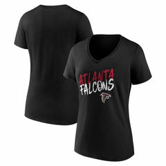 Women's Hustle V-Neck T-Shirt - Atlanta Falcons