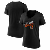 Women's Hustle V-Neck T-Shirt - Cincinnati Bengals