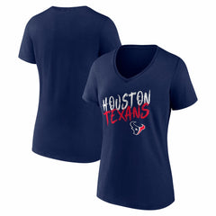 Women's Hustle V-Neck T-Shirt - Houston Texans