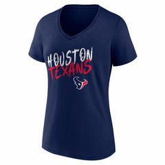 Women's Hustle V-Neck T-Shirt - Houston Texans