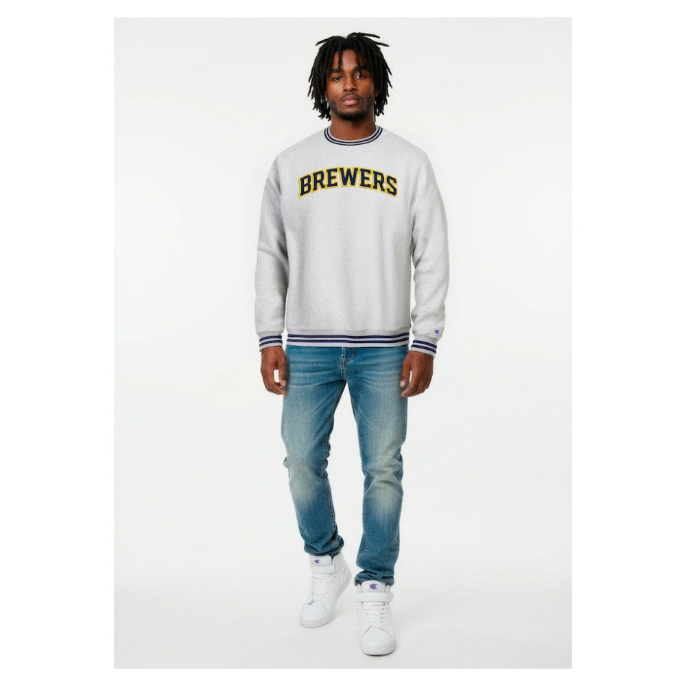 MLB Milwaukee Brewers Champion Reverse Weave Sweatshirt