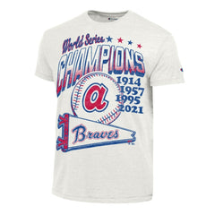 MLB Atlanta Braves Champion Winning Tradition Cooperstown Tri-Blend T-Shirt