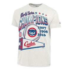 MLB Chicago Cubs Champion Winning Tradition Cooperstown Tri-Blend T-Shirt