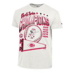 MLB Cincinnati Reds Champion Winning Tradition Cooperstown Tri-Blend T-Shirt