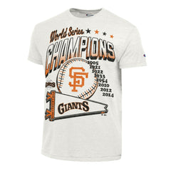 MLB San Francisco Giants Champion Winning Tradition Cooperstown Tri-Blend T-Shirt