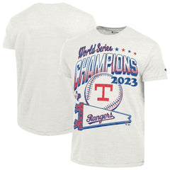 MLB Texas Rangers Champion Winning Tradition Cooperstown Tri-Blend T-Shirt