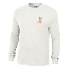 MLB Detroit Tigers Champion Cooperstown Winning Tradition Tri-Blend Long Sleeve T-Shirt