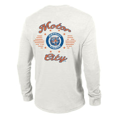 MLB Detroit Tigers Champion Cooperstown Winning Tradition Tri-Blend Long Sleeve T-Shirt