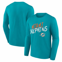 Hustle Long Sleeve T-Shirt - Miami Dolphins