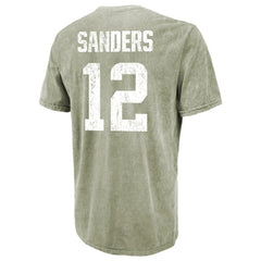 Shedeur Sanders Majestic Threads Mineral Wash Name & Number T-Shirt - Cleveland Browns