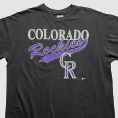 MLB Colorado Rockies Hanes 90s T-shirt