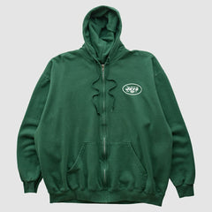 NFL 2000s Hooded Full Zip Sweatshirt - New York Jets