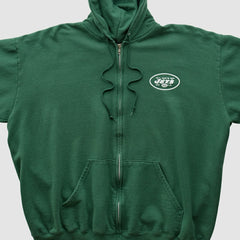 NFL 2000s Hooded Full Zip Sweatshirt - New York Jets