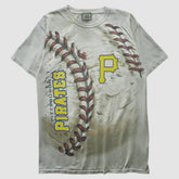 MLB Pittsburgh Pirates Liquid Blue 2000s T-shirt