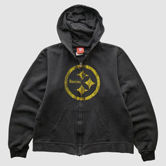 NFL 2000s Hooded Full Zip Sweatshirt - Pittsburgh Steelers
